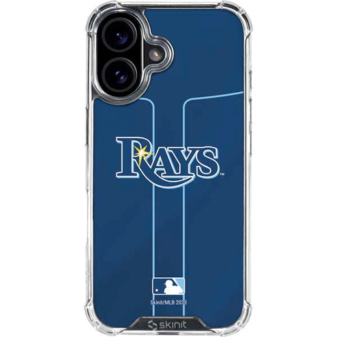 MLB Tampa Bay Rays Alternate/Away Jersey iPhone 17 Clear Case