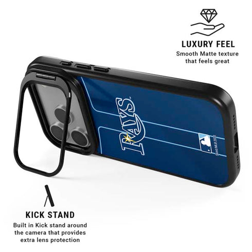 MLB Tampa Bay Rays Alternate/Away Jersey iPhone 17 Pro Kickstand Case