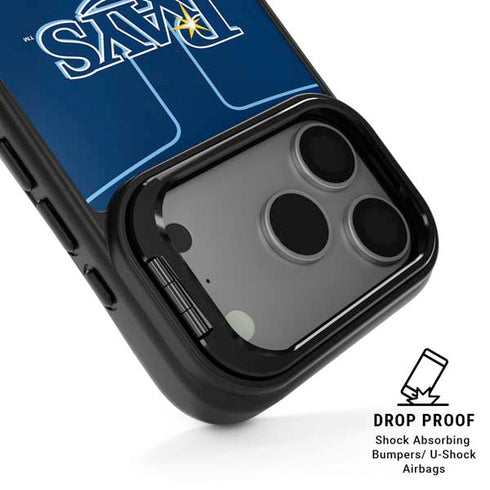MLB Tampa Bay Rays Alternate/Away Jersey iPhone 17 Pro Max Kickstand Case