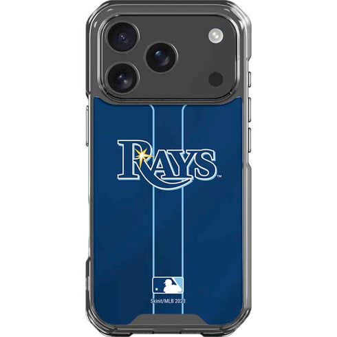 MLB Tampa Bay Rays Alternate/Away Jersey iPhone 18 Pro Clear Case