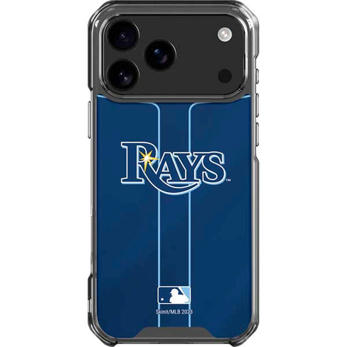 MLB Tampa Bay Rays Alternate/Away Jersey iPhone 18 Pro Max Clear Case