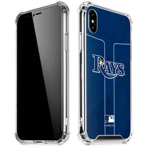 MLB Tampa Bay Rays Alternate/Away Jersey iPhone X/XS Clear Case