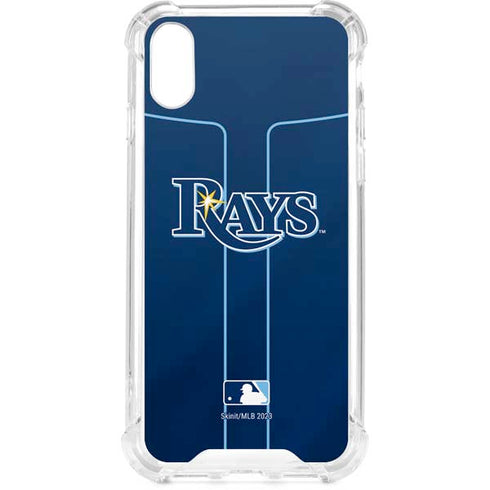 MLB Tampa Bay Rays Alternate/Away Jersey iPhone XS Clear Case