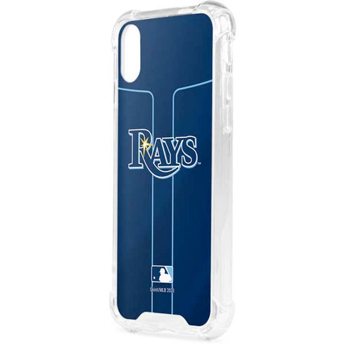 MLB Tampa Bay Rays Alternate/Away Jersey iPhone XS Clear Case