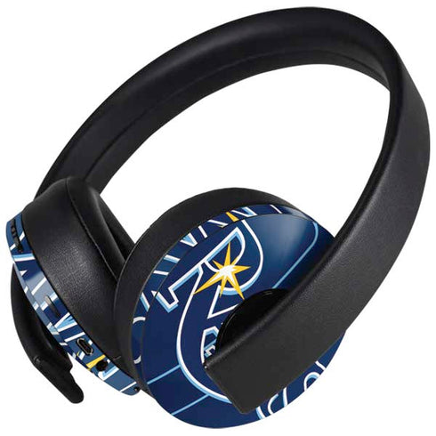 MLB Tampa Bay Rays Alternate/Away Jersey PlayStation 4 Gold Wireless Headset Skin