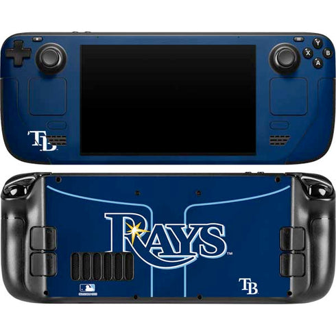 MLB Tampa Bay Rays Alternate/Away Jersey Steam Deck Handheld Gaming Computer OLED Skin