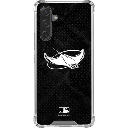 MLB Tampa Bay Rays Dark Wash Galaxy A17 Clear Case