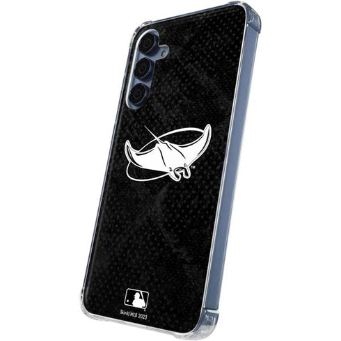 MLB Tampa Bay Rays Dark Wash Galaxy A55 5G Clear Case