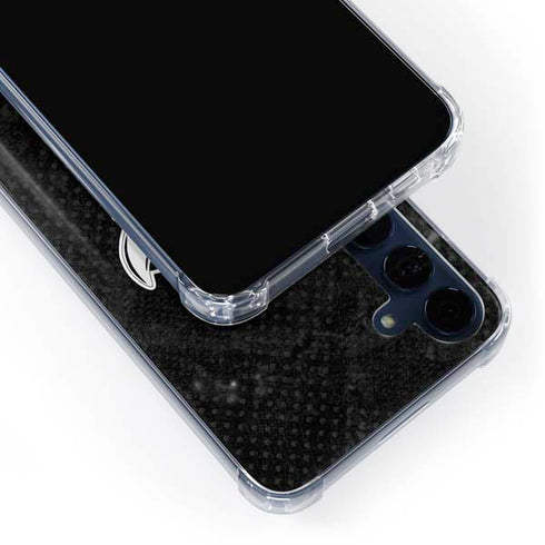 MLB Tampa Bay Rays Dark Wash Galaxy A55 5G Clear Case