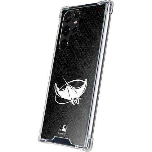 MLB Tampa Bay Rays Dark Wash Galaxy S23 Ultra Clear Case