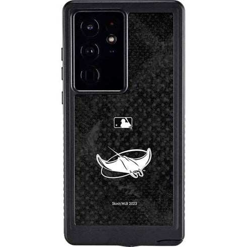 MLB Tampa Bay Rays Dark Wash Galaxy S24 Ultra Waterproof Case