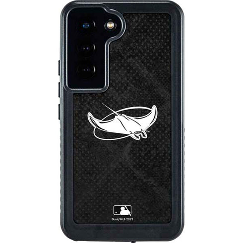 MLB Tampa Bay Rays Dark Wash Galaxy S24 Waterproof Case