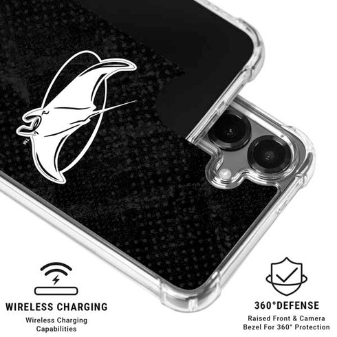 MLB Tampa Bay Rays Dark Wash Galaxy S26 Plus Clear Case