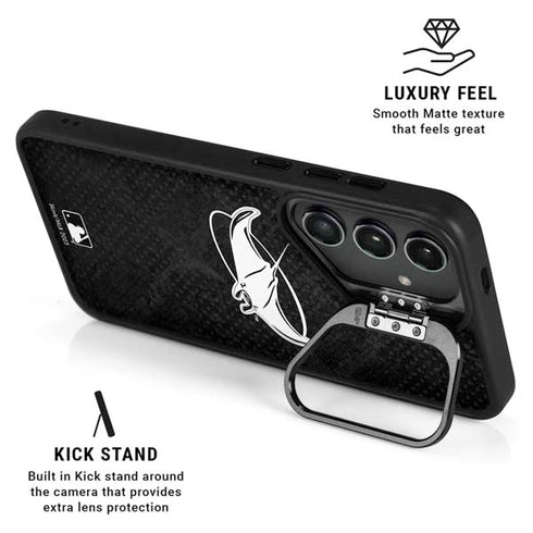 MLB Tampa Bay Rays Dark Wash Galaxy S26 Ultra Kickstand Case