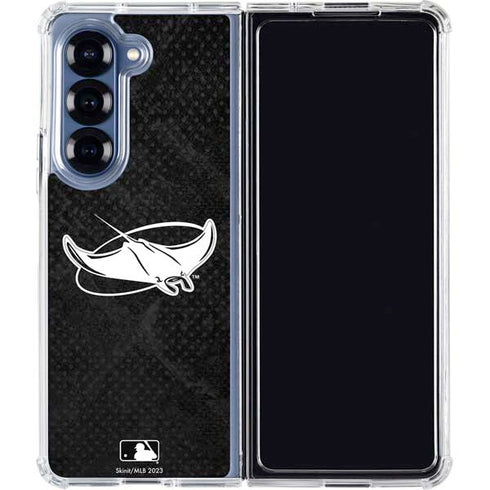 MLB Tampa Bay Rays Dark Wash Galaxy Z Fold6 Clear Case