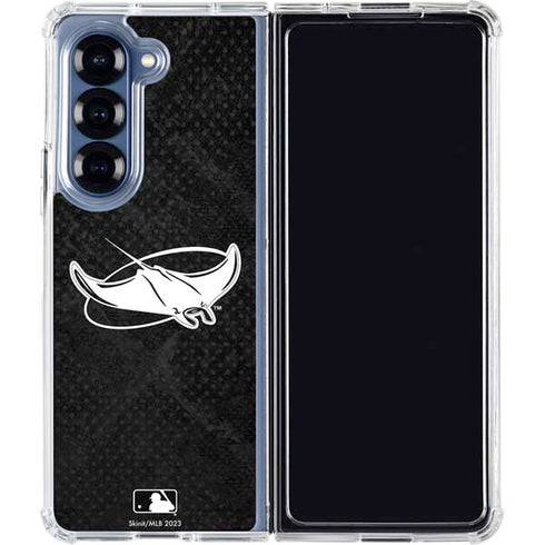MLB Tampa Bay Rays Dark Wash Galaxy Z Fold7 Clear Case