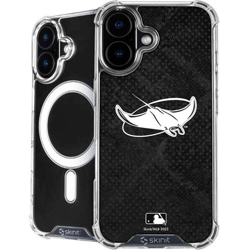 MLB Tampa Bay Rays Dark Wash iPhone 16 MagSafe Case
