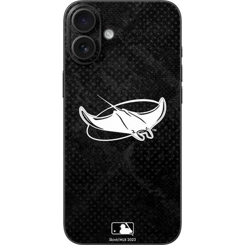 MLB Tampa Bay Rays Dark Wash iPhone 16 Plus Skin