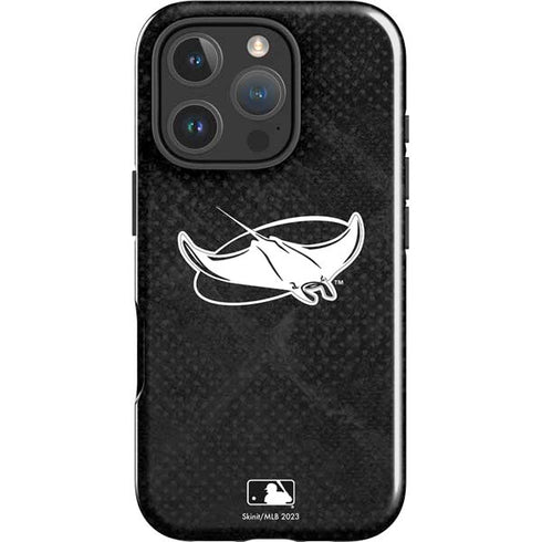 MLB Tampa Bay Rays Dark Wash iPhone 16 Pro Impact Case