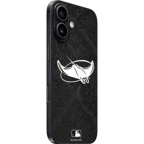 MLB Tampa Bay Rays Dark Wash iPhone 16 Skin