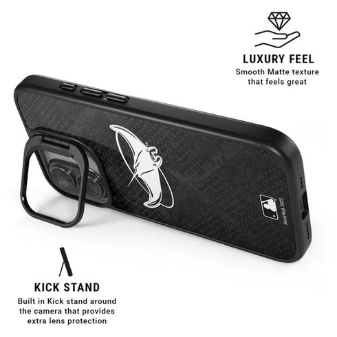 MLB Tampa Bay Rays Dark Wash iPhone 17 Kickstand Case