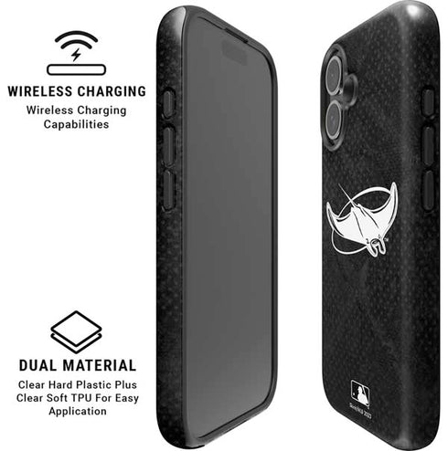 MLB Tampa Bay Rays Dark Wash iPhone 17 Magsafe Impact Case