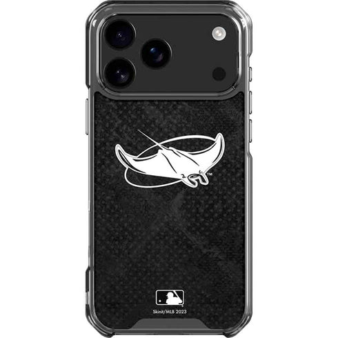 MLB Tampa Bay Rays Dark Wash iPhone 17 Pro Max Clear Case