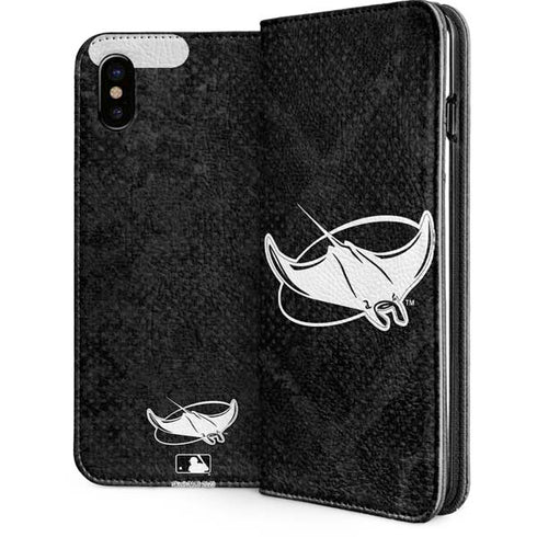 MLB Tampa Bay Rays Dark Wash iPhone 8 Folio Case