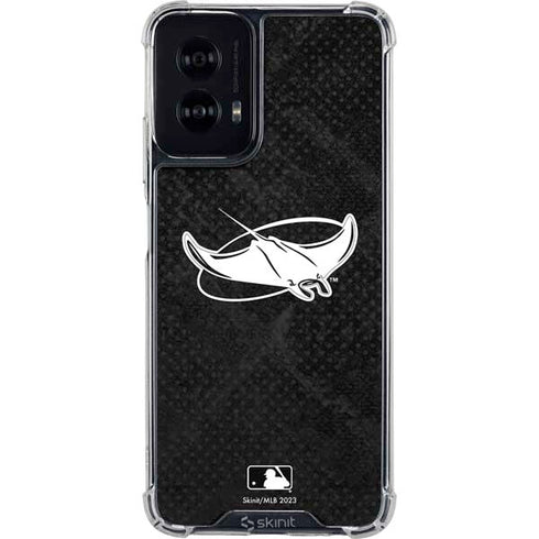 MLB Tampa Bay Rays Dark Wash Moto G Power 5G (2024) Clear Case