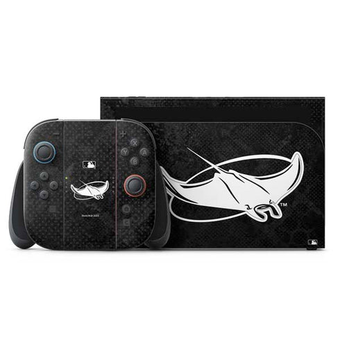 MLB Tampa Bay Rays Dark Wash Nintendo Switch 2 (2025) with Joy-Con Skin
