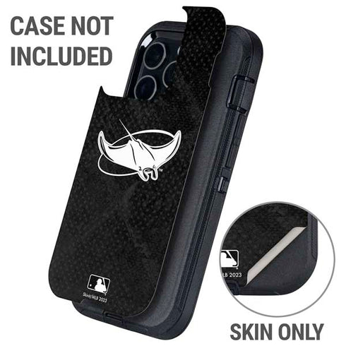 MLB Tampa Bay Rays Dark Wash Otterbox Defender iPhone Skin