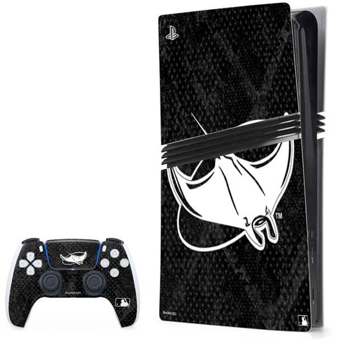 MLB Tampa Bay Rays Dark Wash PlayStation PS5 Skins