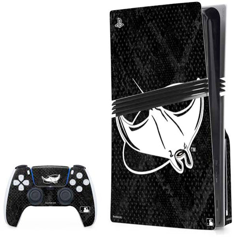 MLB Tampa Bay Rays Dark Wash PlayStation PS5 Skins