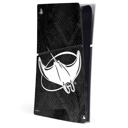 MLB Tampa Bay Rays Dark Wash PS5 Slim Digital Edition Console Skin