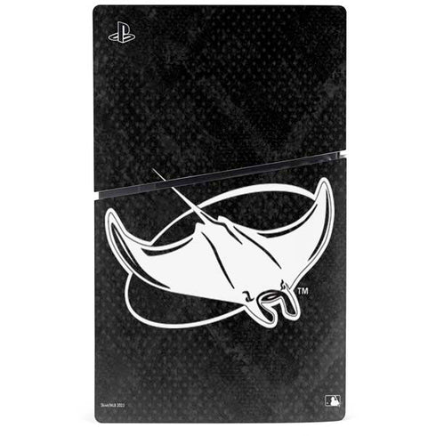 MLB Tampa Bay Rays Dark Wash PS5 Slim Digital Edition Console Skin