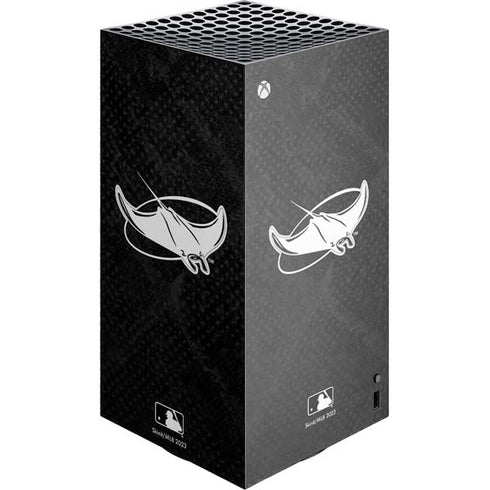 MLB Tampa Bay Rays Dark Wash XBox Series X Digital Edition Console Skin