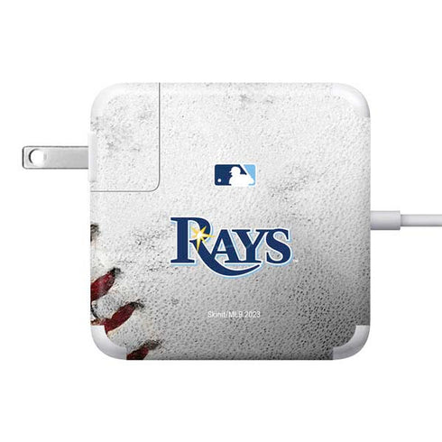 MLB Tampa Bay Rays Game Ball 85W Power Adapter (15 and 17 inch MacBook Pro Charger) Skin