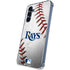 MLB Tampa Bay Rays Game Ball Galaxy A55 5G Clear Case