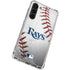 MLB Tampa Bay Rays Game Ball Galaxy S24 FE Clear Case