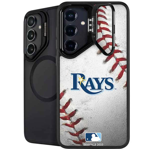 MLB Tampa Bay Rays Game Ball Galaxy S25 Kickstand Case