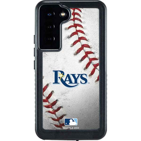 MLB Tampa Bay Rays Game Ball Galaxy S24 Plus Waterproof Case