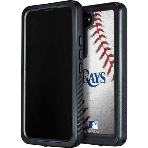 MLB Tampa Bay Rays Game Ball Galaxy S24 Waterproof Case