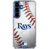 MLB Tampa Bay Rays Game Ball Galaxy S25 Clear Case