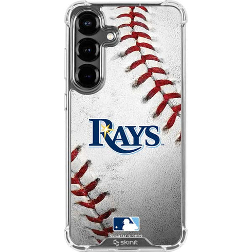 MLB Tampa Bay Rays Game Ball Galaxy S26 Plus Clear Case