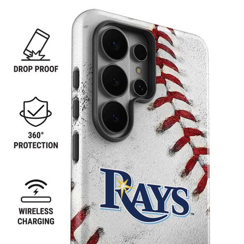MLB Tampa Bay Rays Game Ball Galaxy S26 Ultra Impact Case