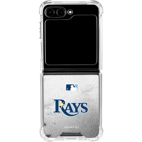 MLB Tampa Bay Rays Game Ball Galaxy Z Flip6 Clear Case