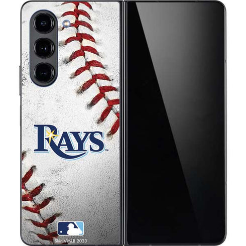 MLB Tampa Bay Rays Game Ball Galaxy Z Fold5 5G Skin
