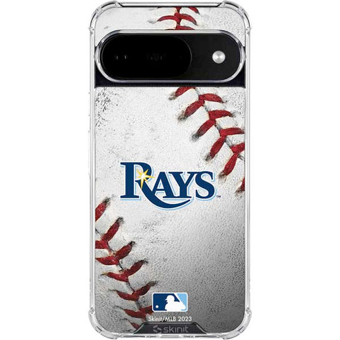 MLB Tampa Bay Rays Game Ball Google Pixel 10 Clear Case