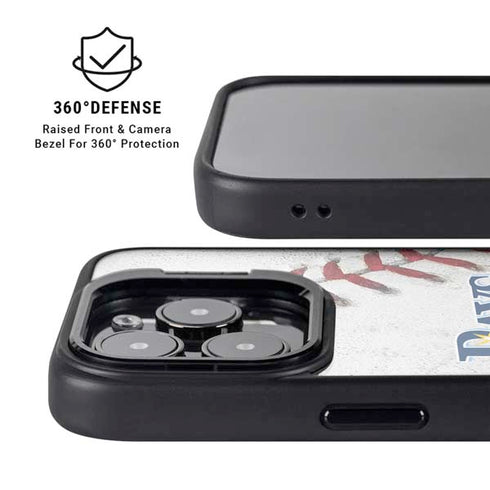 MLB Tampa Bay Rays Game Ball iPhone 14 Pro Max Kickstand Case