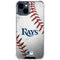 MLB Tampa Bay Rays Game Ball iPhone 15 Clear Case